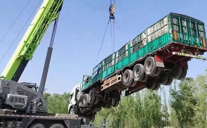 东阳道路脱困救援案例
